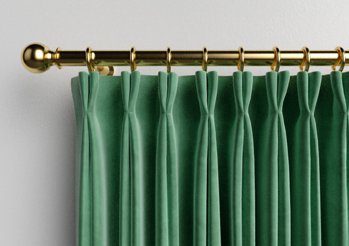 Ultra Luxe Velvet, Jade - Made to Measure Curtains - Image 10